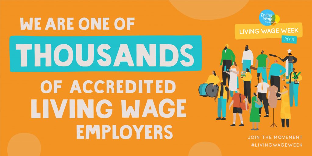 The Regenda Group names as a Real Living Wage Employer