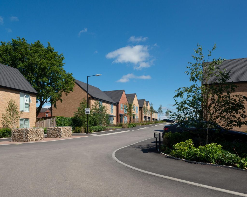 CGI of new housing development managed by Redwing