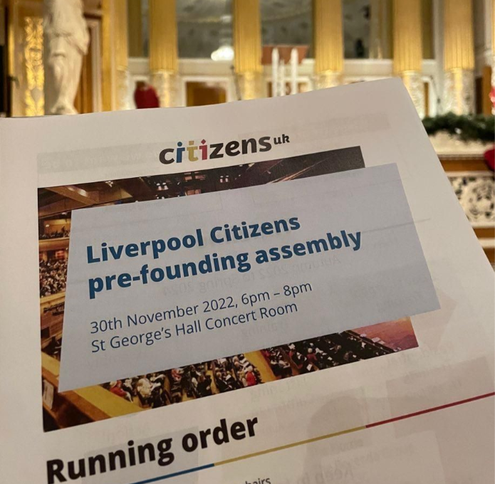 liverpool citizens pre-founding assembly leaflet